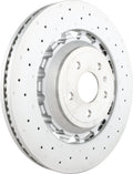Brembo 15-18 Porsche Macan Front Grooved UV Coated Rotor
