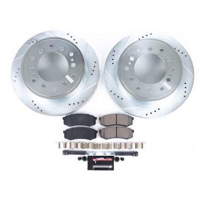 Power Stop 03-09 Lexus GX470 Rear Z23 Evolution Sport Brake Kit