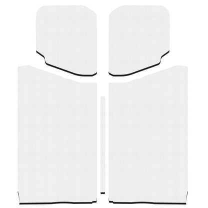 DEI 18-23 Jeep Wrangler JL 2-Door Boom Mat Headliner - 5 Piece - White