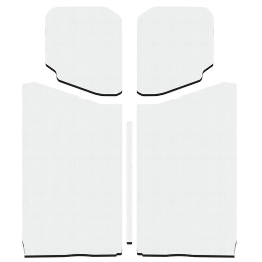 DEI 18-23 Jeep Wrangler JL 2-Door Boom Mat Headliner - 5 Piece - White