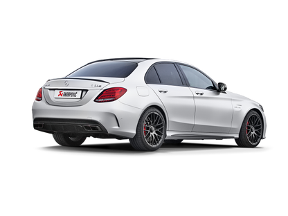 Akrapovic 15-17 AMG C63 Estate Evolution Line Cat Back (Titanium) w/ Carbon Tips (Req. Link Pipe)