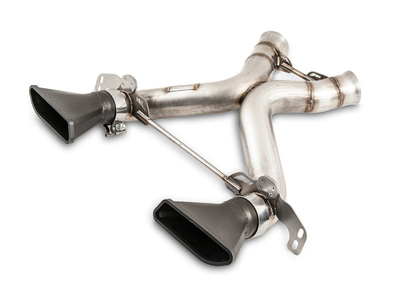 AWE Tuning McLaren 650S Performance Exhaust - Black Tips - Precision R