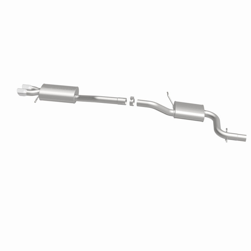 MagnaFlow 12 VW Jetta 2.0L Turbocharged Dual Straight D/S Rear Exit Stainless Cat Back Perf Exhaust