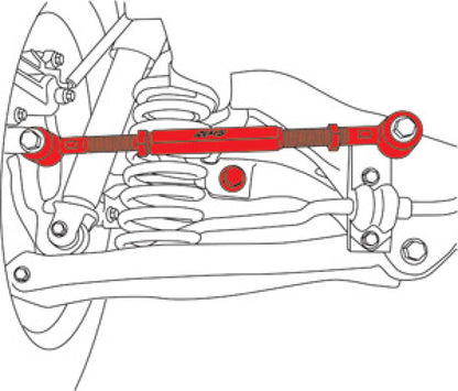 SPC Performance 07-10 Hyundai Elantra/Kia Optima Rear EZ Arm XR Adjustable Control Arm