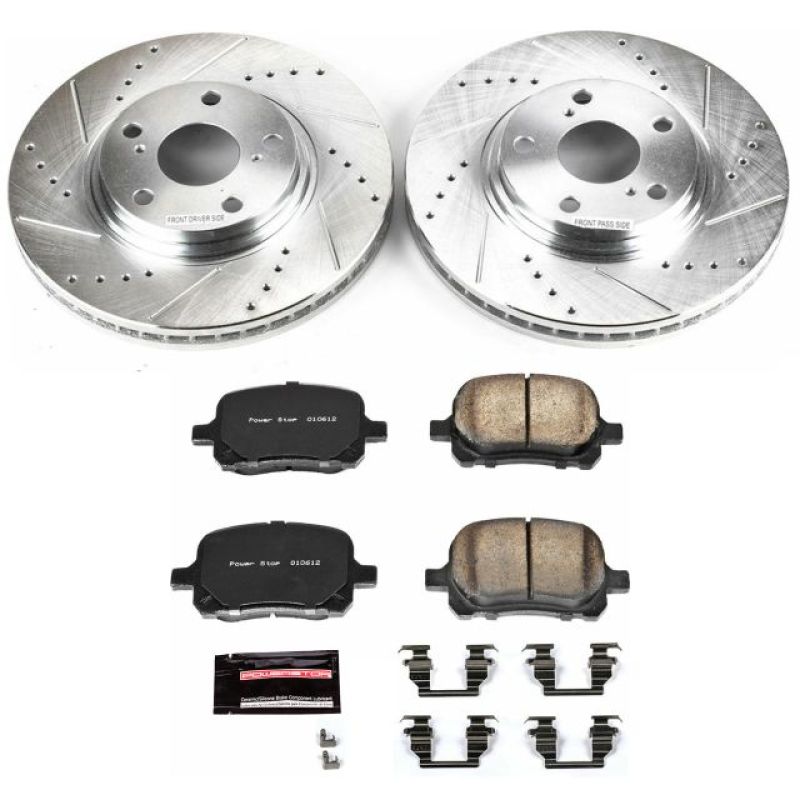 Power Stop 99-01 Lexus RX300 Front Z23 Evolution Sport Brake Kit