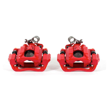 Power Stop 11-16 Ford Explorer Rear Red Calipers w/Brackets - Pair