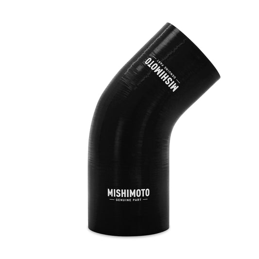 Mishimoto Silicone Reducer Coupler 45 Degree 2in to 2.5in - Black