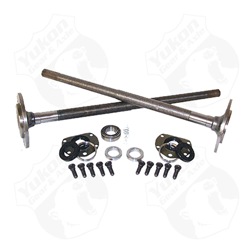 Yukon Gear One Piece / Long Axles For 82-86 Model 20 CJ7 & CJ8 w/ Bearings and 29 Splines / Kit