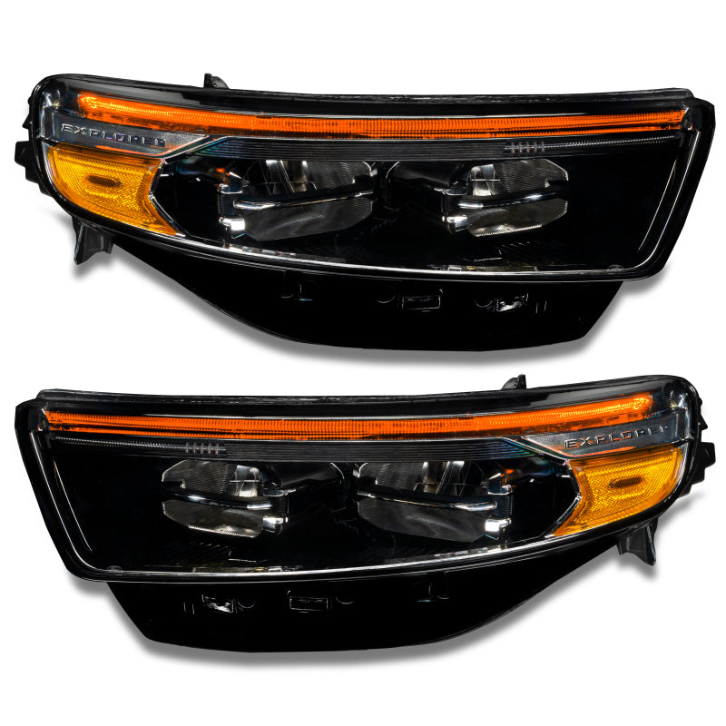 Oracle 20-22 Ford Explorer Dynamic RGB Headlight DRL Upgrade Kit - ColorSHIFT - Dynamic SEE WARRANTY