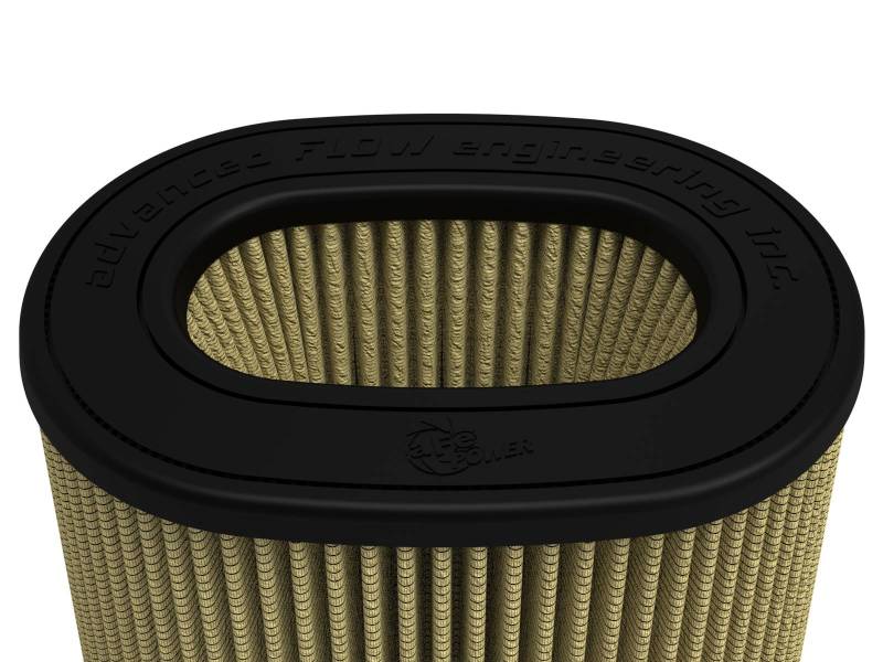 aFe MagnumFLOW Pro GUARD 7 Air Filter (6 x 4)in F x (8-1/2 x 6-1/2)in B x (7-1/4 x 5)in T x 7-1/4in - Precision R