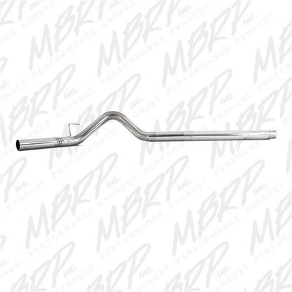 MBRP 2008-2010 Ford F250/350/450 6.4L 4in Filter Back Single No Tip Exhaust System