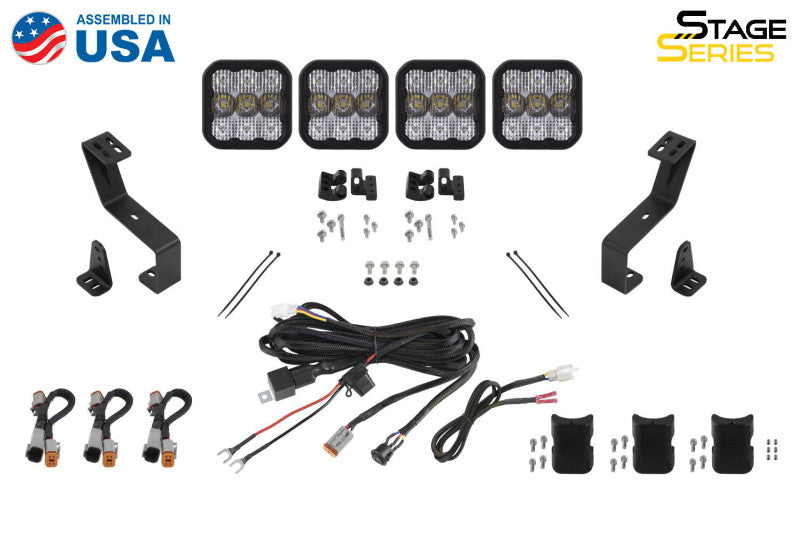 Diode Dynamics Stage Series Grille Bracket Kit for 2019-Present Ram