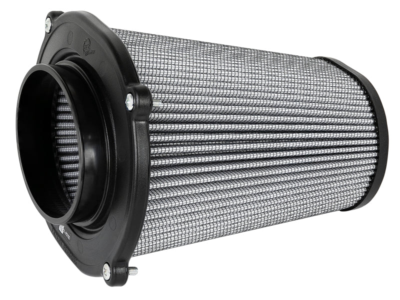 aFe Quantum Pro DRY S Air Filter Inverted Top - 5.5inx4.25in Flange x 9in Height - Dry PDS - Precision R