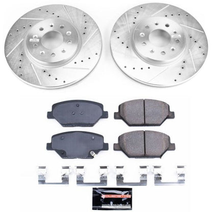 Power Stop 16-18 Buick Envision Front Z23 Evolution Sport Brake Kit