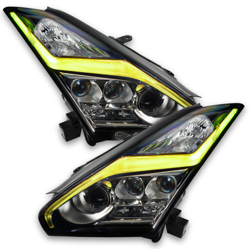 Oracle 1521 Nissan GTR RGB+W (Lightning Bolt) Headlight DRL Upgrade Kit ColorSHIFT 2 SEE WARRANTY