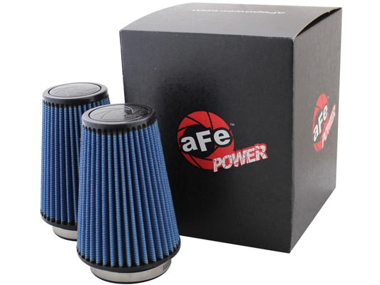 aFe MagnumFLOW IAF PRO 5R EcoBoost Stage 2 Replacement Air Filter 3-1/2F x 5B x 3-1/2T x 7H x 1 FL - Precision R