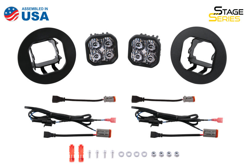 Diode Dynamics SS3 Max Type GM-5 Kit ABL - Yellow SAE Fog