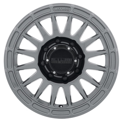 Method MR314 17x8.5 0mm Offset 8x6.5 130.81mm CB Gloss Titanium Wheel