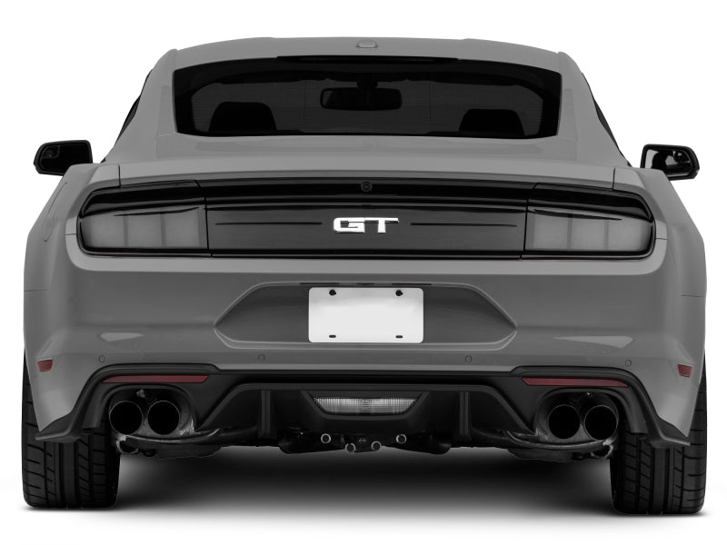 Raxiom 15-22 Ford Mustang Profile LED Tail Lights - Gloss Black Housing (Smoked Lens)