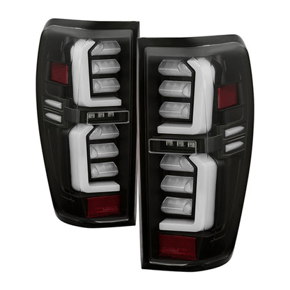 Spyder GMC Sierra 19-20 Incandescent Bulb Model Only LED Tail Lights - Black ALT-YD-GS19-LED-BK