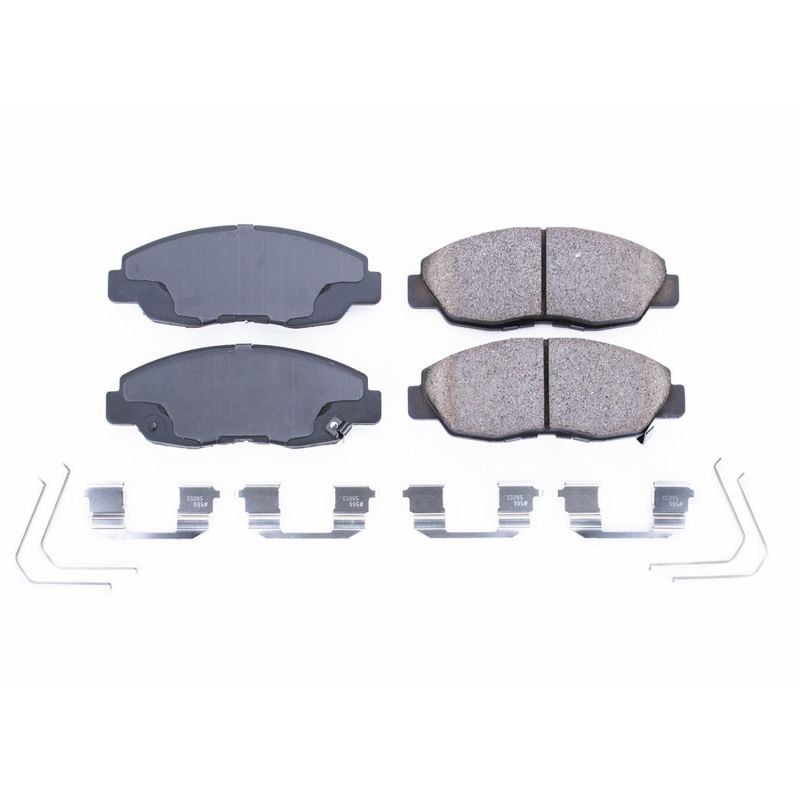 Power Stop 12-15 Honda Civic Front Z17 Evolution Ceramic Brake Pads w/Hardware