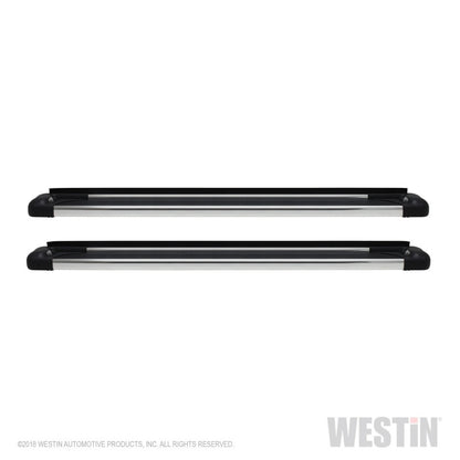 Westin SG6 Polished Aluminum Running Boards 74.25 in