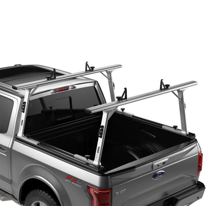 Thule TracRac SR Sliding Overhead Truck Rack - Full Size (RACK ONLY/Req. SR Base Rails) - Silver