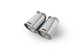 Remus Stainless Steel 102mm Straight Cut Chrome Tail Pipe Set (Quad Tips)