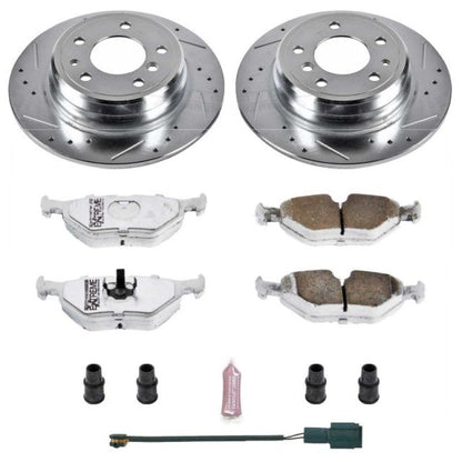 Power Stop 90-95 BMW 525i Rear Z26 Street Warrior Brake Kit