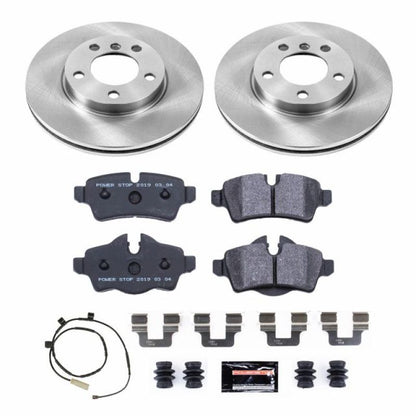 Power Stop 11-16 Mini Cooper Rear Track Day SPEC Brake Kit