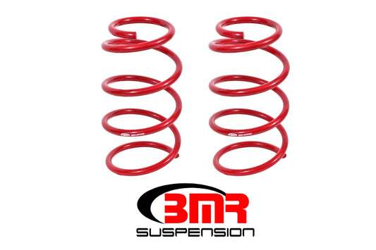 BMR 07-14 Shelby GT500 Front Drag Version Lowering Springs - Red