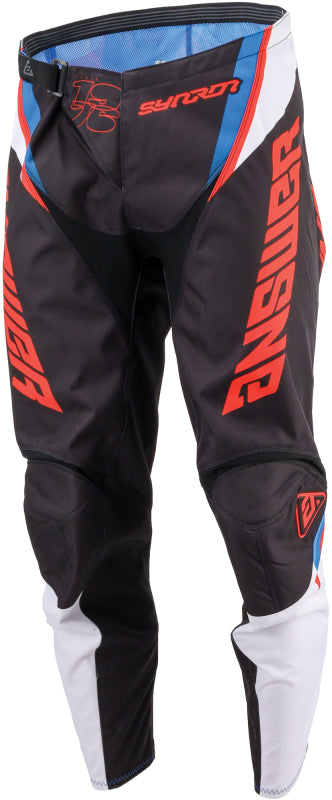 Answer 25 Syncron Envenom Pants Red/White/BlueYouth Size - 22