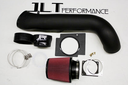 JLT 03-04 Ford Mustang SVT Cobra Black Textured Cold Air Intake Kit w/Red Filter