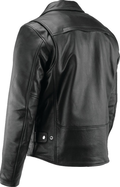 Kuryakyn Leather By River Road Ironclad Classic Leather Jacket Black - Small