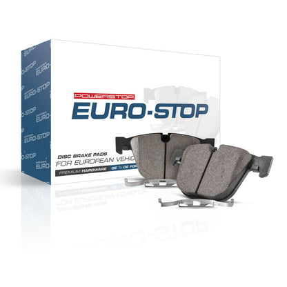 Power Stop 17-19 BMW M240i xDrive Euro-Stop ECE-R90 Front Brake Pads