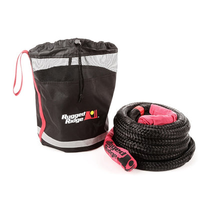 Rugged Ridge Kinetic Recovery Rope with Cinch Storage Bag