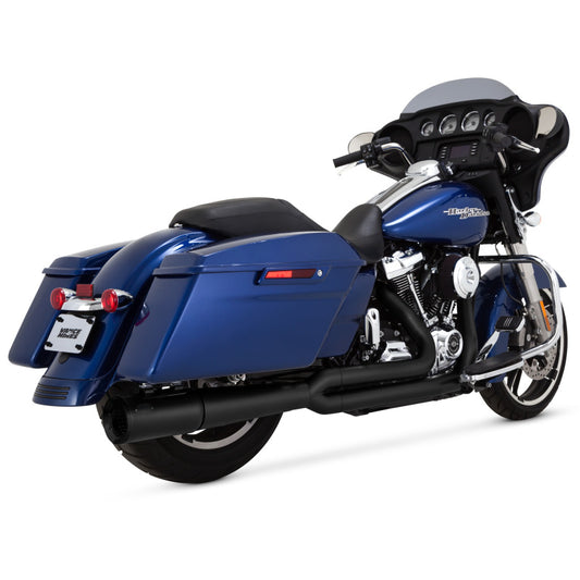 Vance & Hines HD Dresser 17-22 Pro Pipe 2-1 Black PCX Full System Exhaust