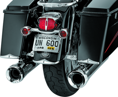 Kuryakyn Rear Fender Or Saddlebag Accent Tips Chrome (Pair)