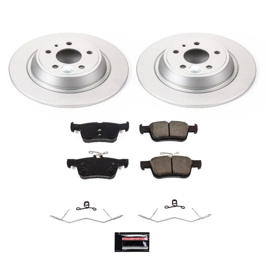 Power Stop 2020 Ford Fusion Rear Z17 Evolution Geomet Coated Brake Kit