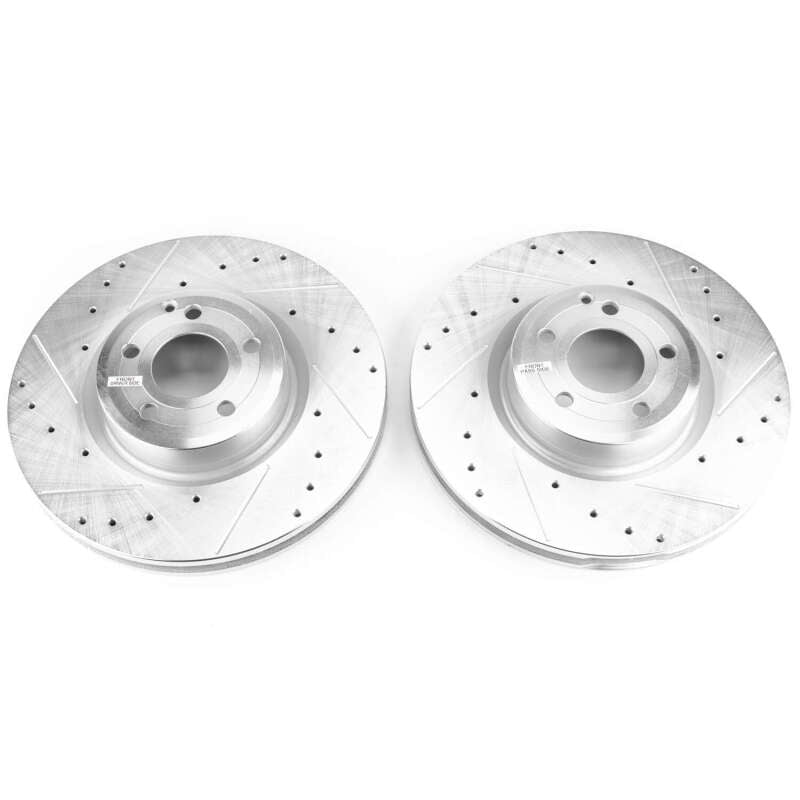 Power Stop 15-16 Mercedes-Benz SL400 Front Evolution Drilled & Slotted Rotors - Pair