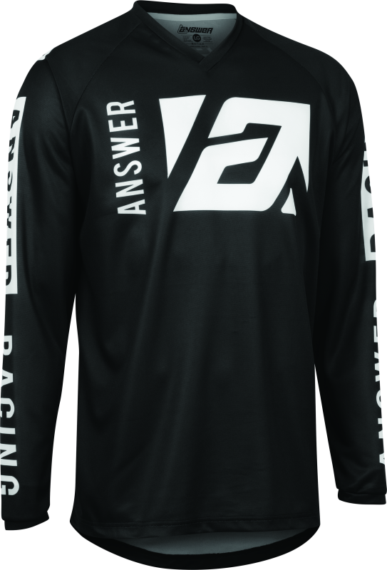 Answer Syncron Merge Jersey Black/White Youth - Small