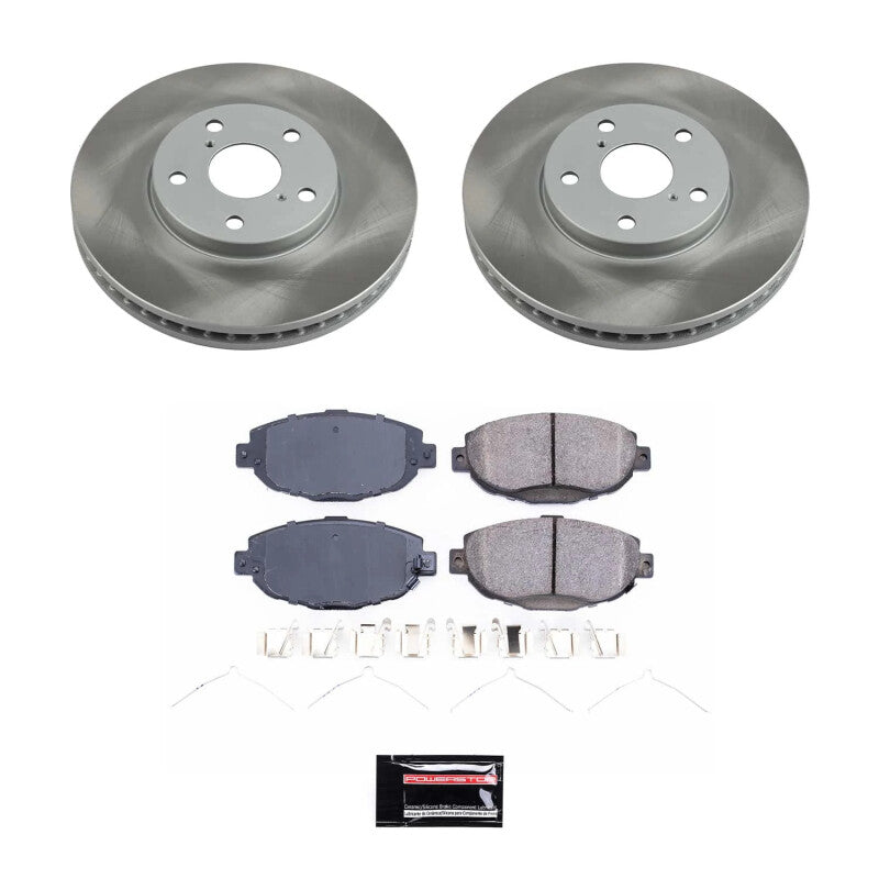 Power Stop 92-00 Lexus SC400 Front Semi-Coated Rotor Kit