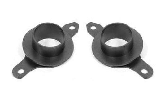 BMR 79-04 Ford Mustang Front Upper Coil Spring Seat - Black Hammertone