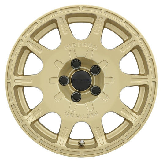 Method MR502 VT-SPEC 2 15x7 +15mm Offset 5x100 56.1mm CB Gold Wheel