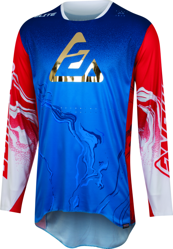 Answer 23 Elite Fusion Jersey Red/White/Blue Youth - Large