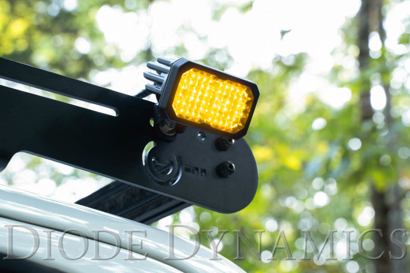 Diode Dynamics Stage Series 2 In LED Pod Sport - Yellow Driving Standard ABL (Pair)