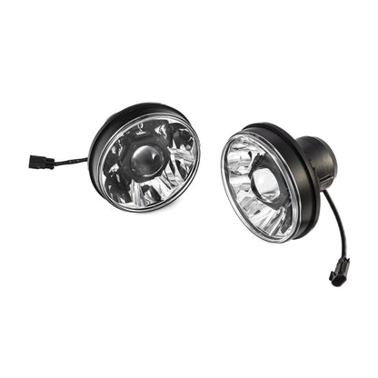 KC HiLiTES 07-18 Jeep JK (Not for Rubicon/Sahara) 7in. Gravity LED Pro DOT Headlight (Pair Pack Sys)