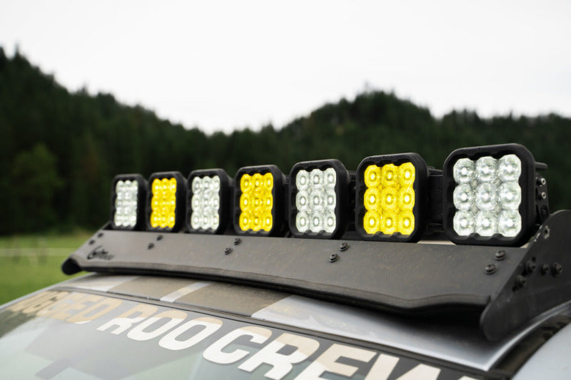 Diode Dynamics SS5 Sport Universal CrossLink 7-Pod Lightbar - Yellow Combo