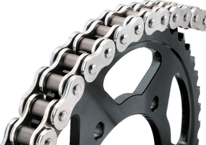 BikeMaster 525x120 BMZR Z-Ring Chain - Chrome/Chrome