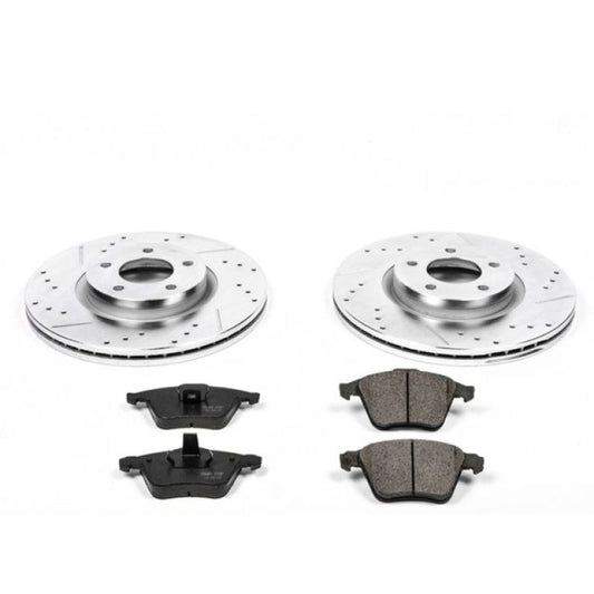 Power Stop 07-13 Mazda 3 Front Z23 Evolution Sport Brake Kit